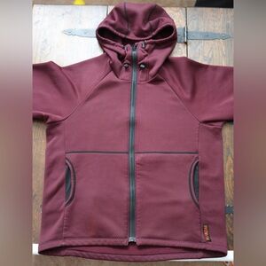 Melanzana hard face full zip hoodie men’s L